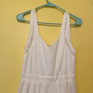 White dress (not see through whatsoever)